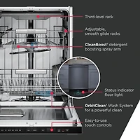 45 dBA Stainless Top Control Fully Integrated Dishwasher