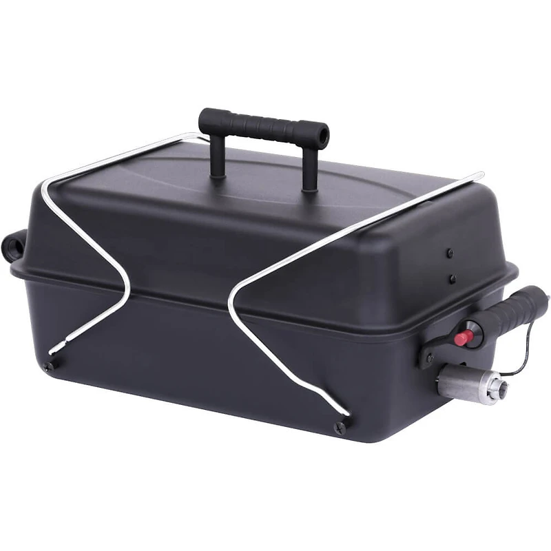 Deluxe Portable Propane Gas Table Top Grill - Black