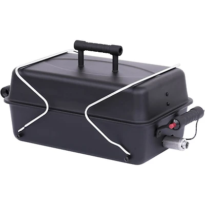 Deluxe Portable Propane Gas Table Top Grill - Black