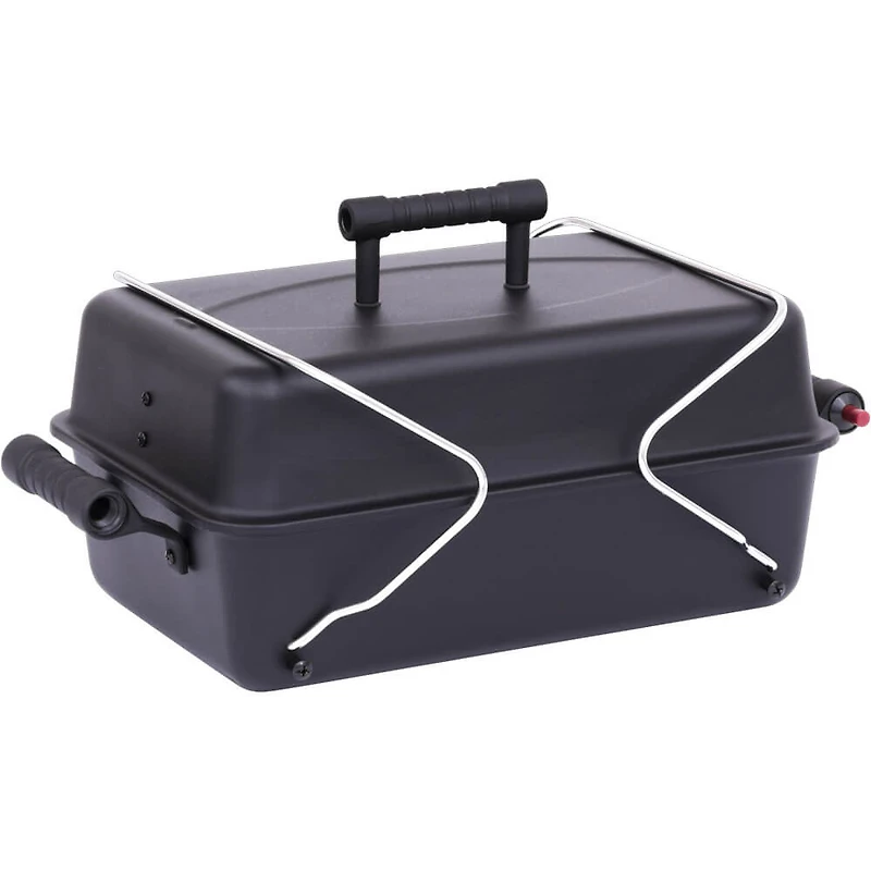 Deluxe Portable Propane Gas Table Top Grill - Black