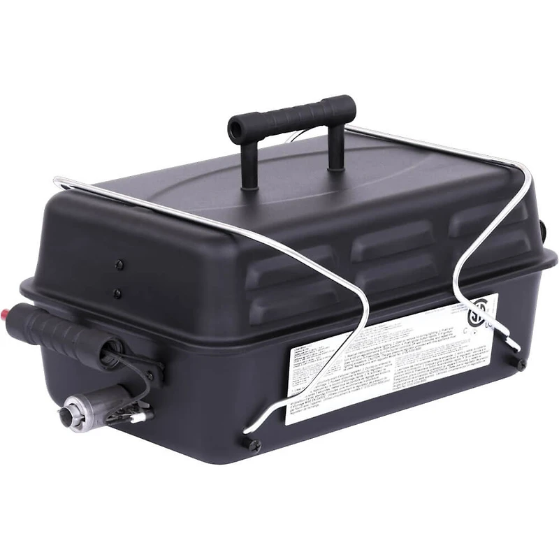 Deluxe Portable Propane Gas Table Top Grill - Black