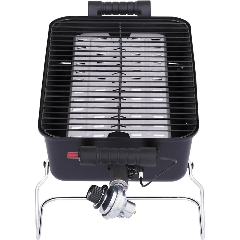 Deluxe Portable Propane Gas Table Top Grill - Black