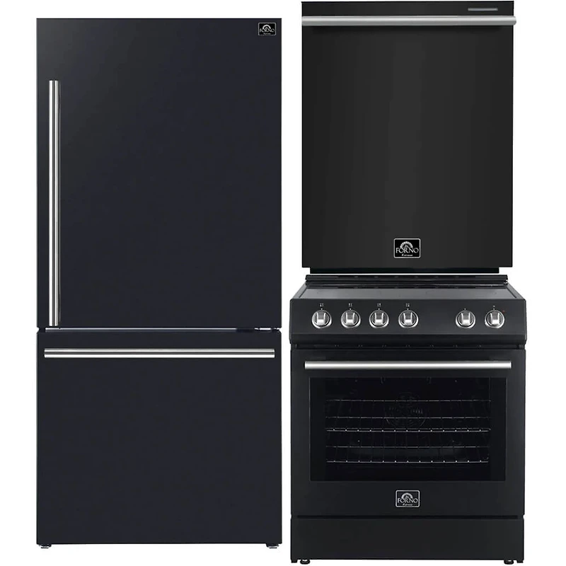 3 Pc. Counter-Depth Bottom-Freezer Kitchen Package