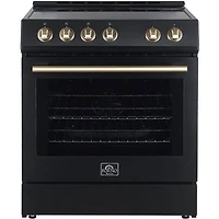 4 Pc. Black French Door Counter Depth Kitchen Package