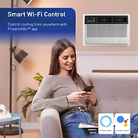 10,000 BTU Through-The-Wall Cooling/Heating Smart Air Conditioner