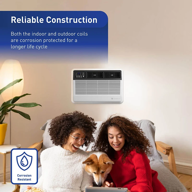 10,000 BTU Through-The-Wall Cooling/Heating Smart Air Conditioner