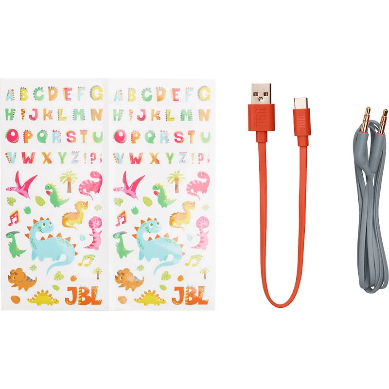 Junior 470NC Kids Wireless Over-Ear Noise Canceling Headphones - White