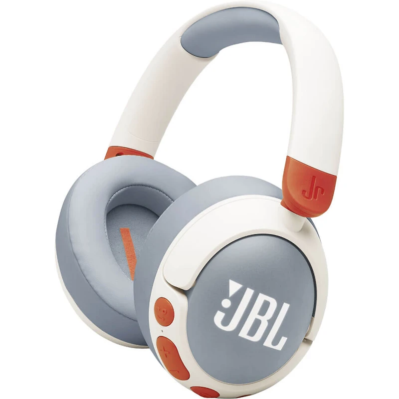 Junior 470NC Kids Wireless Over-Ear Noise Canceling Headphones - White