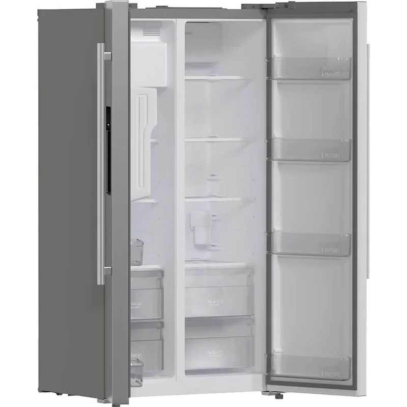 20 Cu. Ft. Stainless Counter-Depth Side-By-Side Refrigerator
