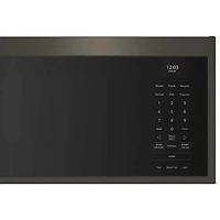 1.1 Cu. Ft. Black Stainless Over-the-Range Smart Low Profile Microwave