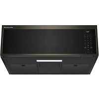 1.1 Cu. Ft. Black Stainless Over-the-Range Smart Low Profile Microwave