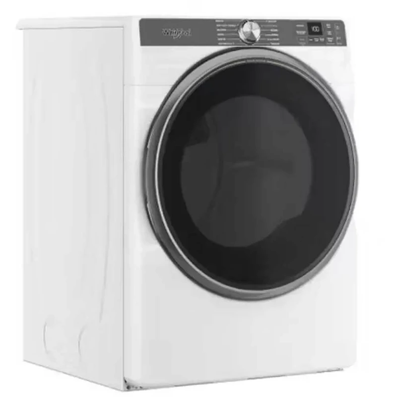 7.4 Cu. Ft. White Front Load Smart Electric Dryer