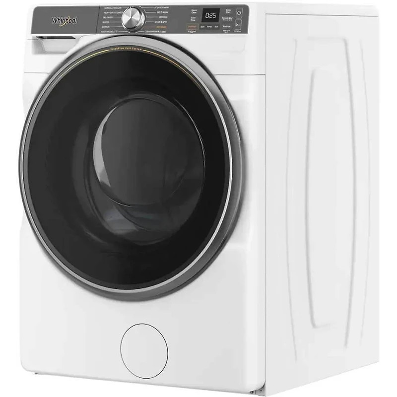 5 Cu. Ft. White High Efficiency Smart Front Load Washer