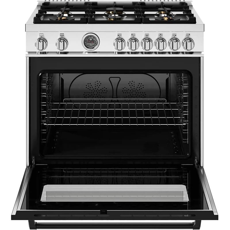 5.9 Cu. Ft. Stainless Freestanding Gas Range