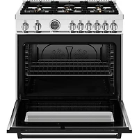 5.9 Cu. Ft. Stainless Freestanding Gas Range