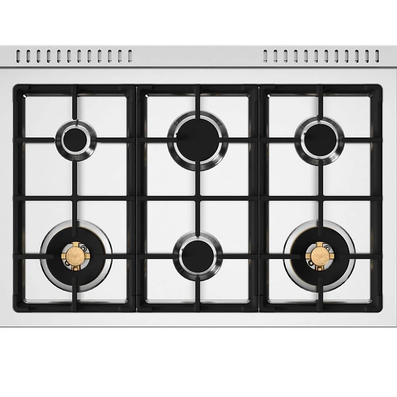 5.9 Cu. Ft. Stainless Freestanding Gas Range