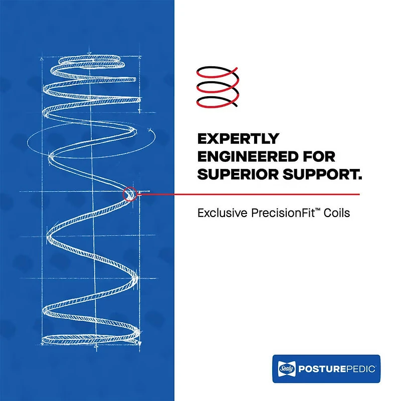 Posturepedic Plus Paterson II Tight Top Soft Mattress - California King