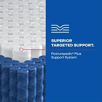 Posturepedic Plus Paterson II Tight Top Soft Mattress - California King