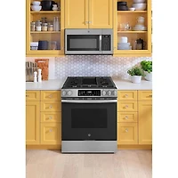 5.3 Cu. Ft. Stainless Slide-In Gas Convection Range