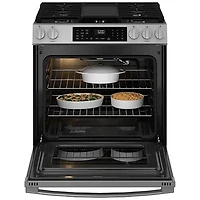 5.3 Cu. Ft. Stainless Slide-In Gas Convection Range