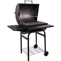 American Gourmet 625 Charcoal Black Barrel Grill