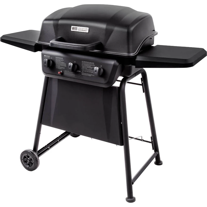 American Gourmet Classic Series 3-Burner Gas Grill - Black