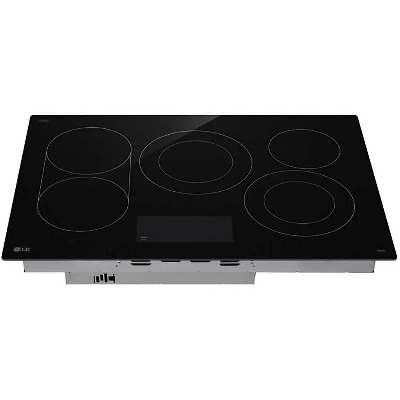 30 inch 5 Burner Black Dual Element Electric Cooktop
