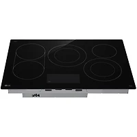 30 inch 5 Burner Black Dual Element Electric Cooktop