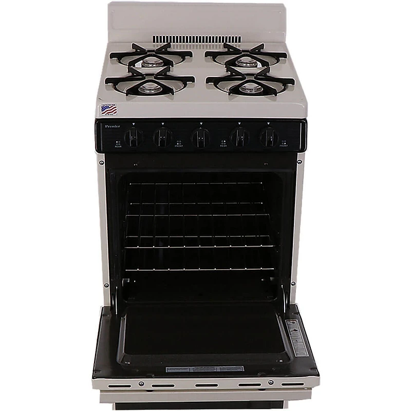 2.4 Cu. Ft. Biscuit Freestanding Gas Range