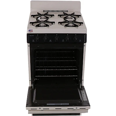 2.4 Cu. Ft. Biscuit Freestanding Gas Range