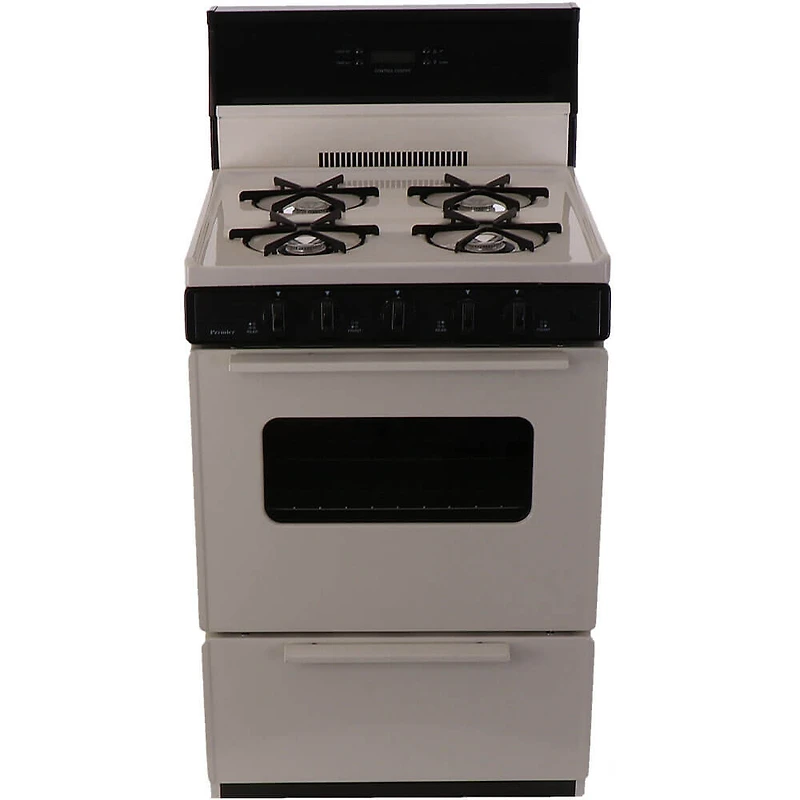 2.9 Cu. Ft. Biscuit Freestanding Gas Range
