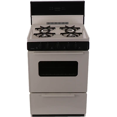 2.9 Cu. Ft. Biscuit Freestanding Gas Range