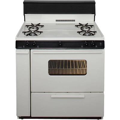 3.9 Cu. Ft. Biscuit Freestanding Gas Range