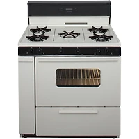 3.9 Cu. Ft. Biscuit Freestanding Gas Range