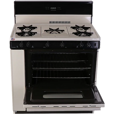 3.9 Cu. Ft. Biscuit Freestanding Gas Range