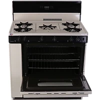 3.9 Cu. Ft. Biscuit Freestanding Gas Range