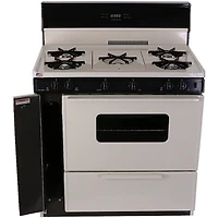 3.9 Cu. Ft. Biscuit Freestanding Gas Range