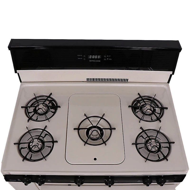 3.9 Cu. Ft. Biscuit Freestanding Gas Range