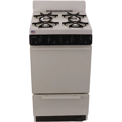 Cu. Ft. Biscuit Freestanding Gas Range