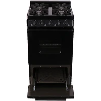 Cu. Ft. Black Freestanding Gas Range