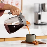 Luxe Brewer Glass Coffee Machine - Stainless