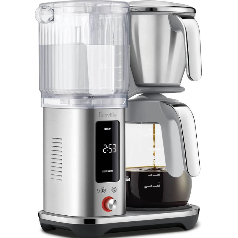 Luxe Brewer Glass Coffee Machine - Stainless