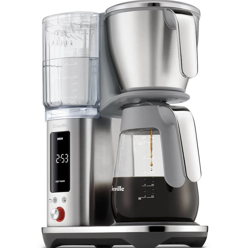 Luxe Brewer Glass Coffee Machine - Stainless