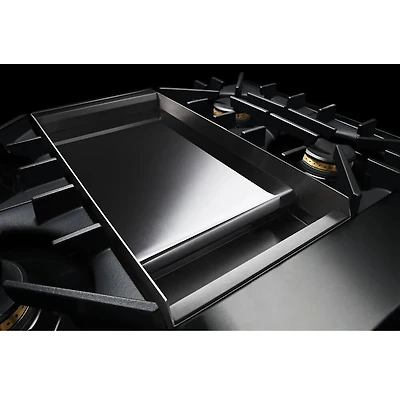 48 inch Stainless 6 Burner Rise Series Gas Cooktop With Griddle