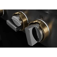 48 inch Stainless 6 Burner Rise Series Gas Cooktop With Griddle