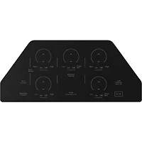36 inch Black 5 Burner Electric Smoothtop Cooktop