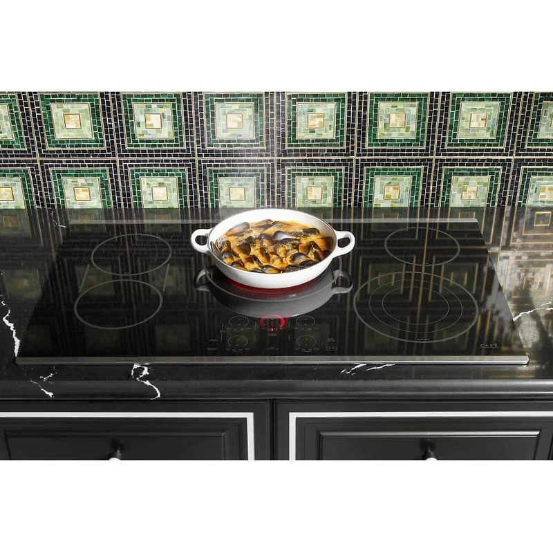 36 inch Black 5 Burner Electric Smoothtop Cooktop
