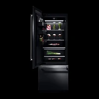 16.27 Cu. Ft. Panel Ready Left Hinge Bottom Freezer Refrigerator