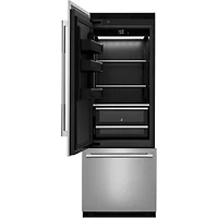 16.27 Cu. Ft. Panel Ready Left Hinge Bottom Freezer Refrigerator