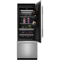 16.27 Cu. Ft. Panel Ready Right Hinge Bottom Freezer Refrigerator